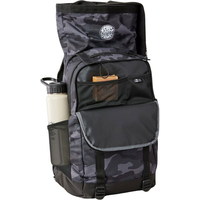 2024 Rip Curl Dawn Patrol Mochila 30L Camo 151MBA - Black / Grey